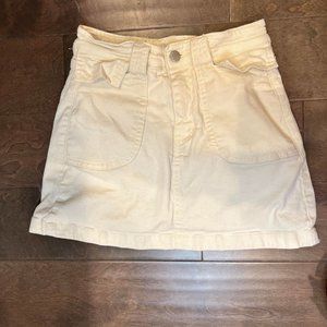 Hey & Momo - Beige Denim Skort - Size Small